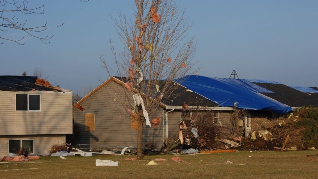 storm damage to dwelling