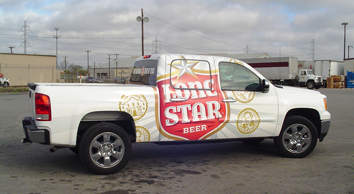 pickup truck wrap